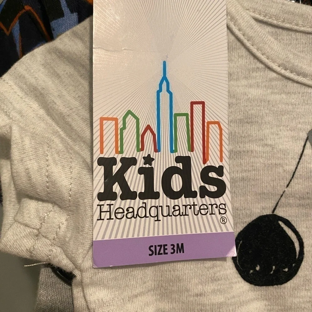 NWT KIDS HEADQUARTERS 3 Month Bundle Set